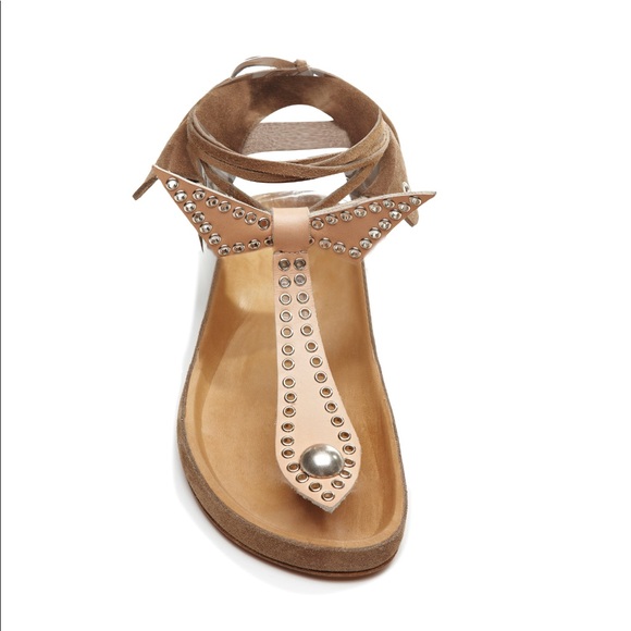 isabel marant bow sandals